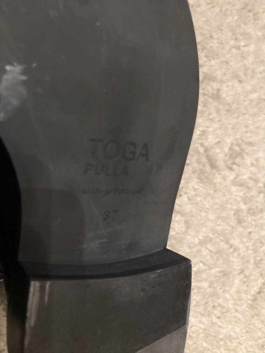 TOGA ミックスバッジ レザーアンクルブーツ 37 | takushi.pl