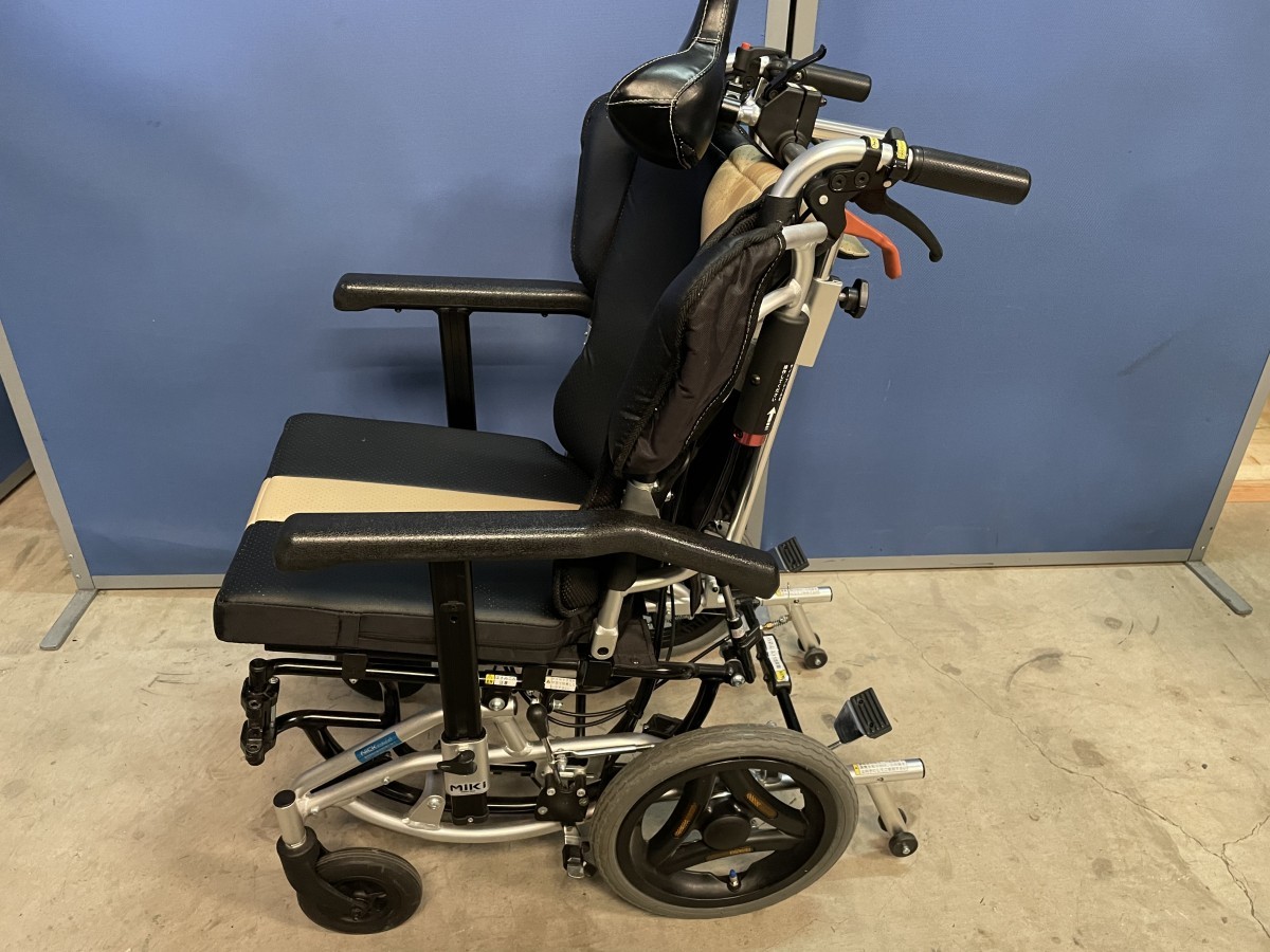 ミキ TRC-3DX リクライニング 車椅子 折りたたみ | www.papierpapel.com.br