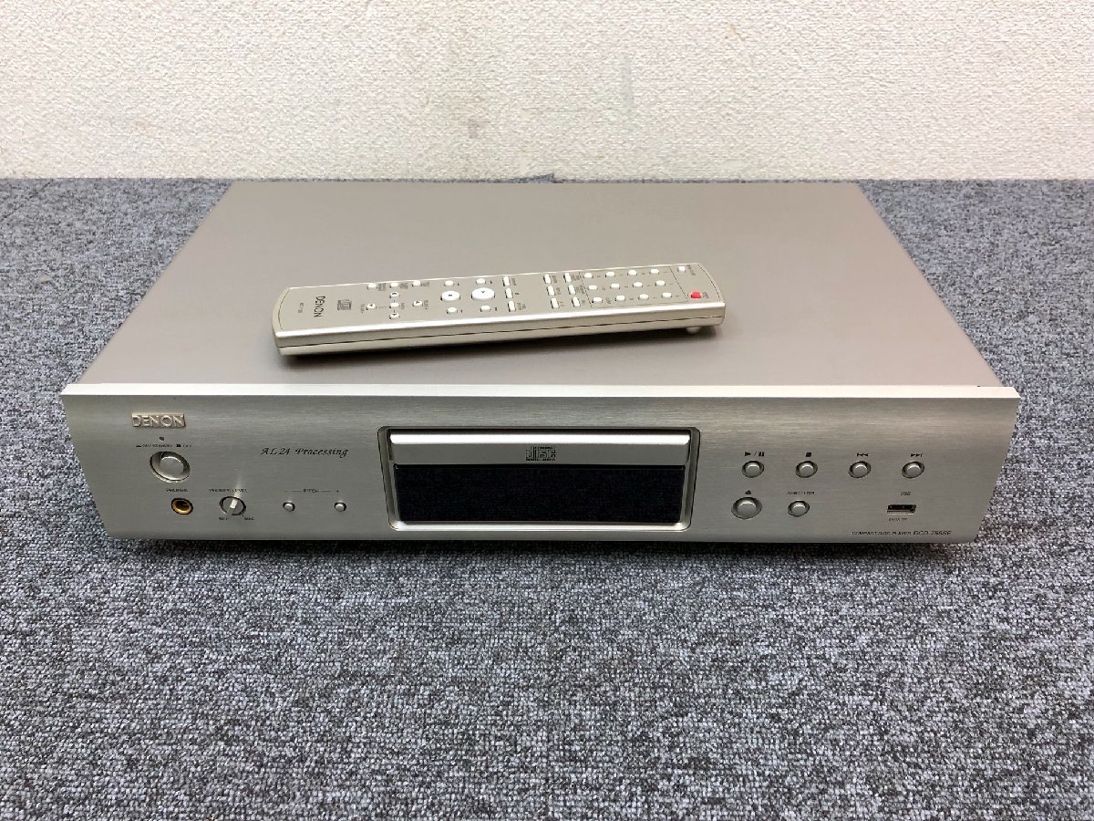 ① DENON デノン CDプレーヤー DCD-755SE オーディオ 音響機器 CD読み込み不可 ジャンク_画像1