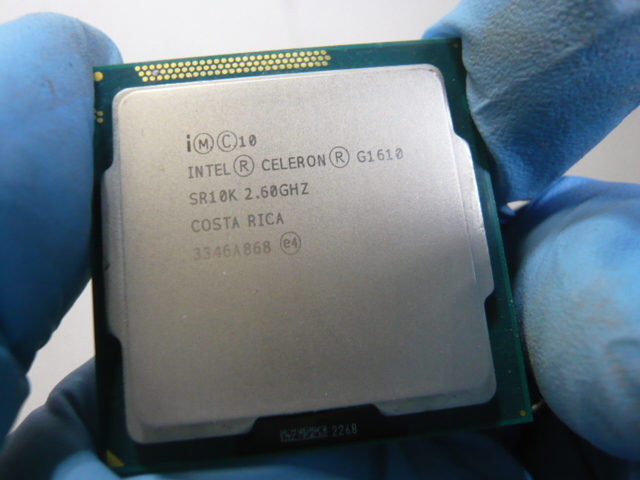 ☆2セット CPU Intel CELERON G1610！スマートレター発送_画像3
