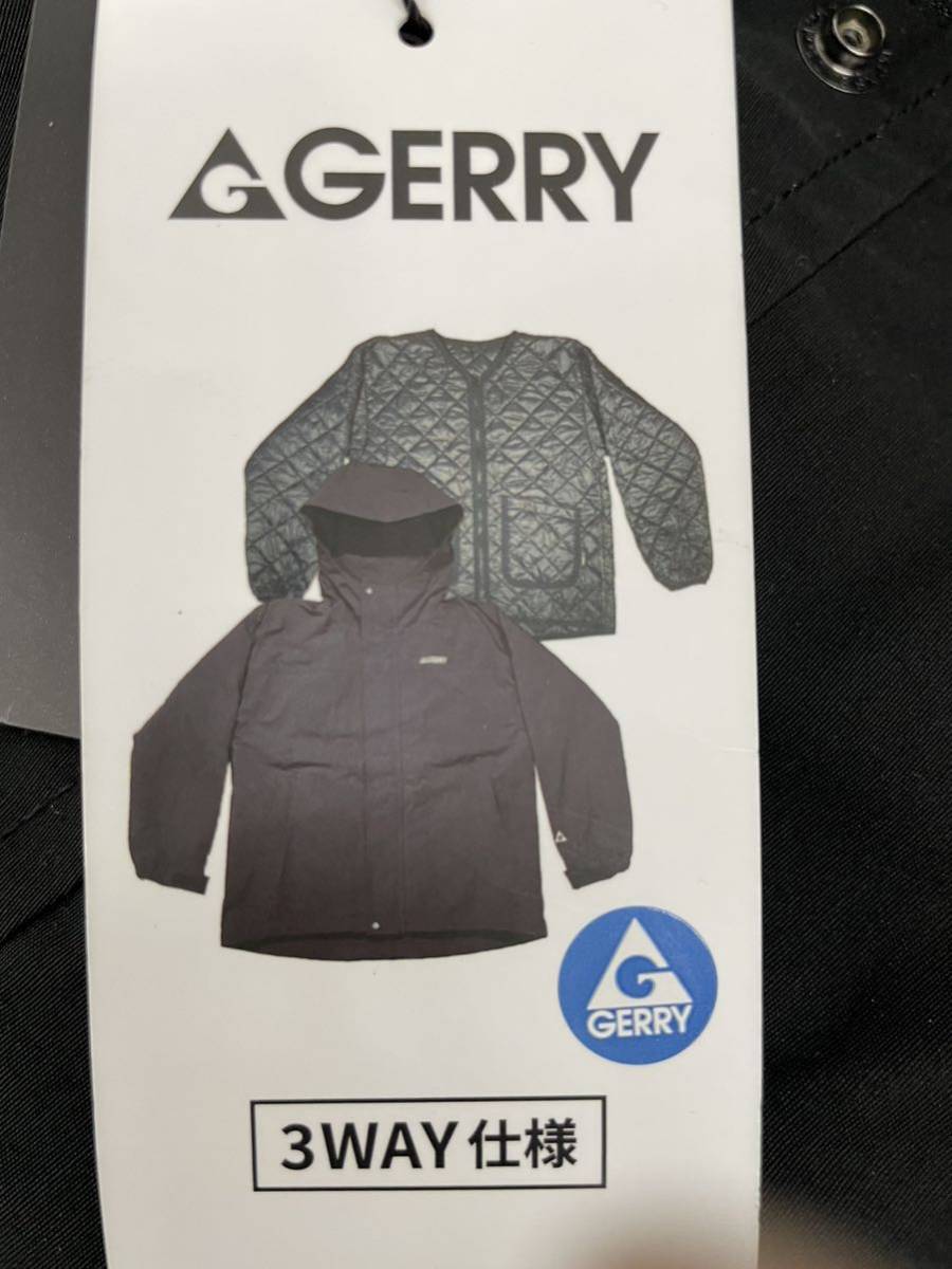 新品■GERRY ジェリー レディース 3way仕様 ジャケット XL ブラック 撥水 アクティブジャケット 大きいサイズ _画像7