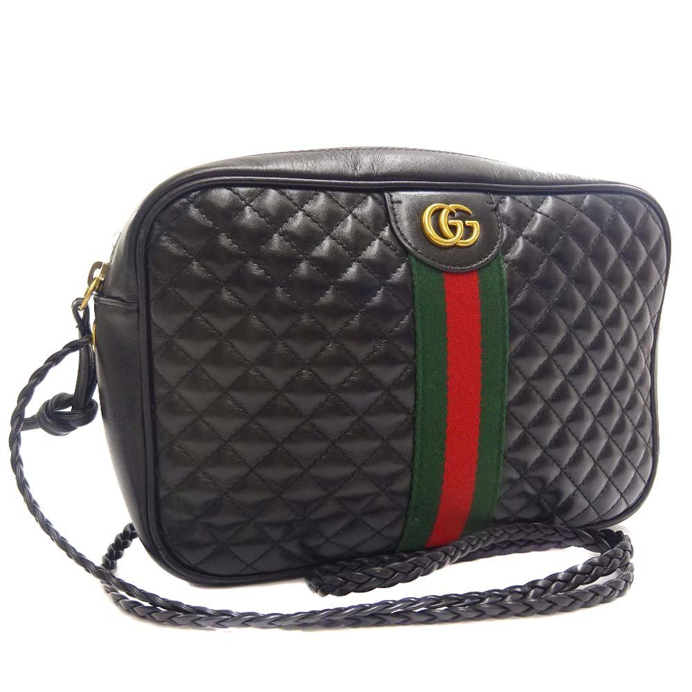 美品】Gucci グッチ ショルダーバッグ GG マーモント レディース-