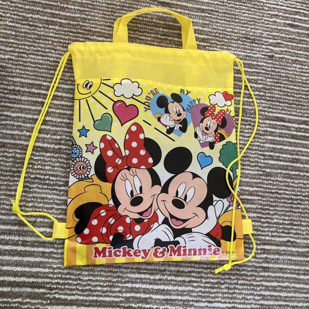 [ Disney ] character design 2WAY bag handbag bag,napsak2 according 