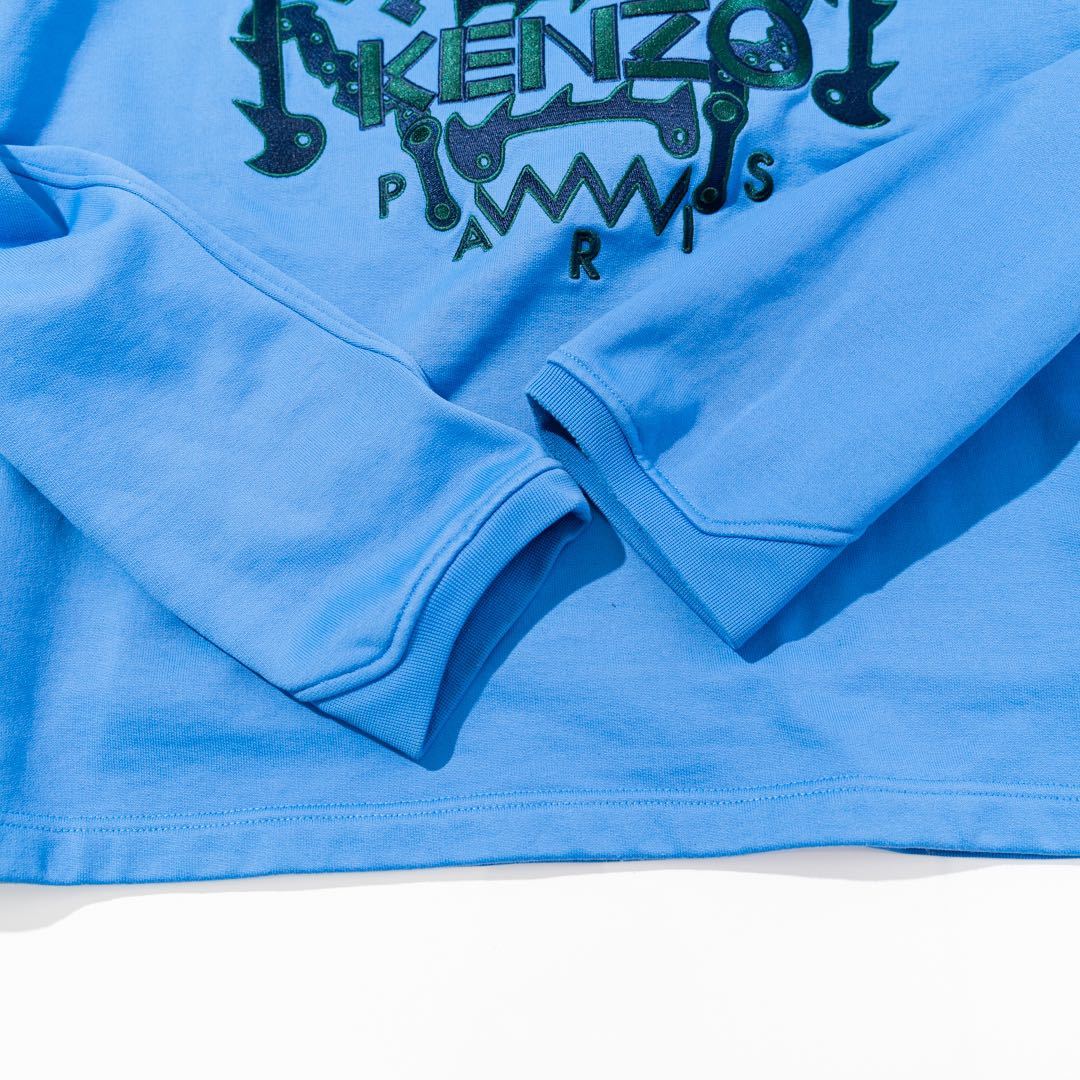 希少】KENZO ケンゾー 機械刺繍デザイン スウェット|PayPayフリマ