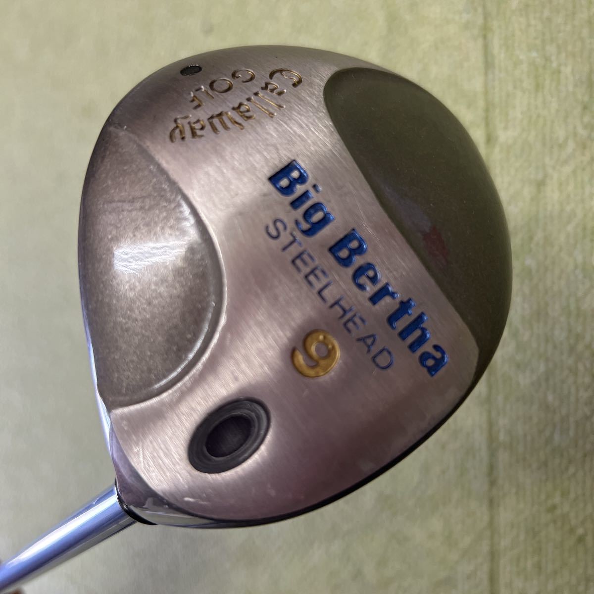今季ブランド Bertha Big キャロウェイ 美品 W412 STEELHEAD フレックスL 9W フェアウェイウッド 今季ブランド Bertha Big キャロウェイ 美品 W412 STEELHEAD フレックスL 9W フェアウェイウッド