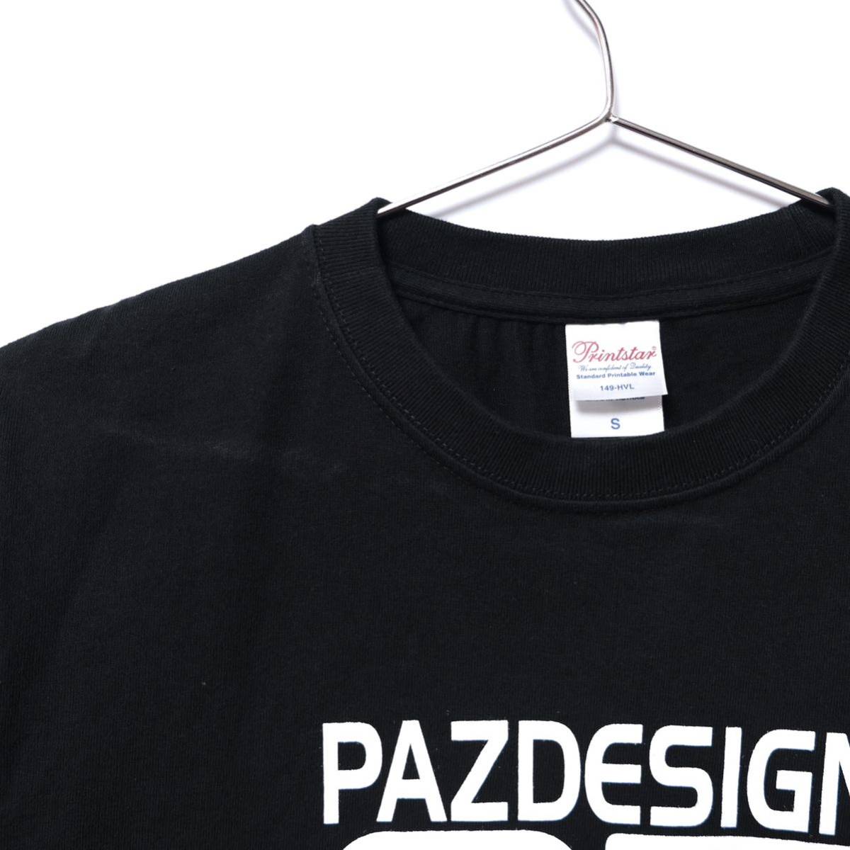【送料無料】パズデザイン|Pazdesign 25thビッグロゴロングスリーブTシャツ|長袖|フィッシング|釣り|ブラック/ホワイト|Sサイズ_画像2