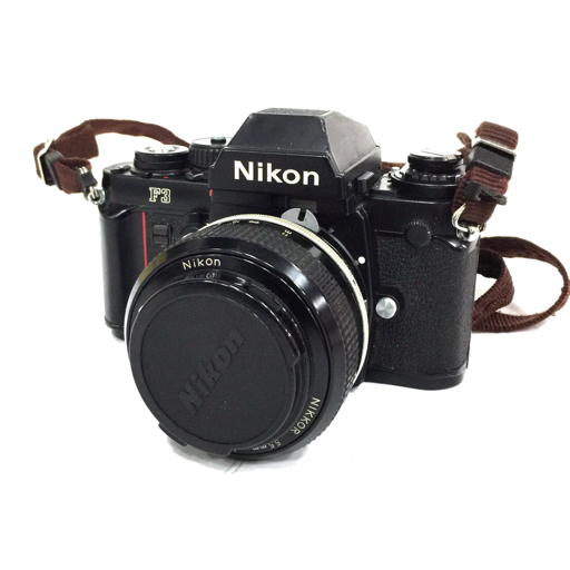 1円 Nikon F3 NIKKOR 55mm 1:1.2 一眼レフ フィルムカメラ レンズ マニュアルフォーカス C6867の画像1