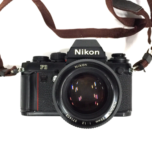 1円 Nikon F3 NIKKOR 55mm 1:1.2 一眼レフ フィルムカメラ レンズ マニュアルフォーカス C6867の画像2