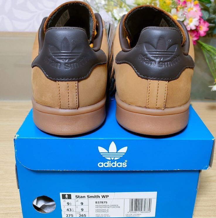 ◆新品◆送料無料◆adidas スタンスミス WP ヌバック 27.5cm B37875◆