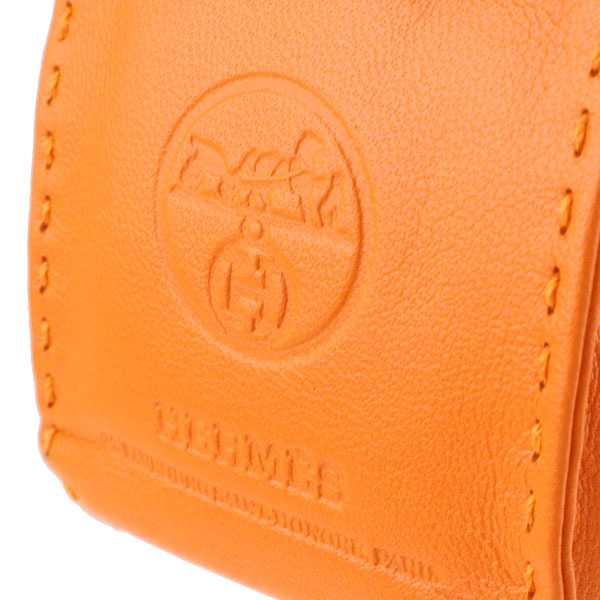 美品】HERMES/エルメス サック オランジュ ショッパーチャーム