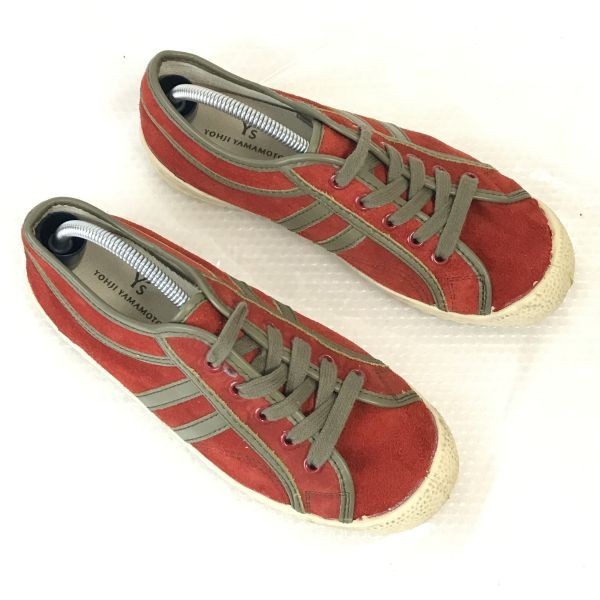 Yohji Yamamoto/Y's☆ローカットスニーカー【36/23.0/赤/RED】sneakers/Shoes/trainers○BA-188