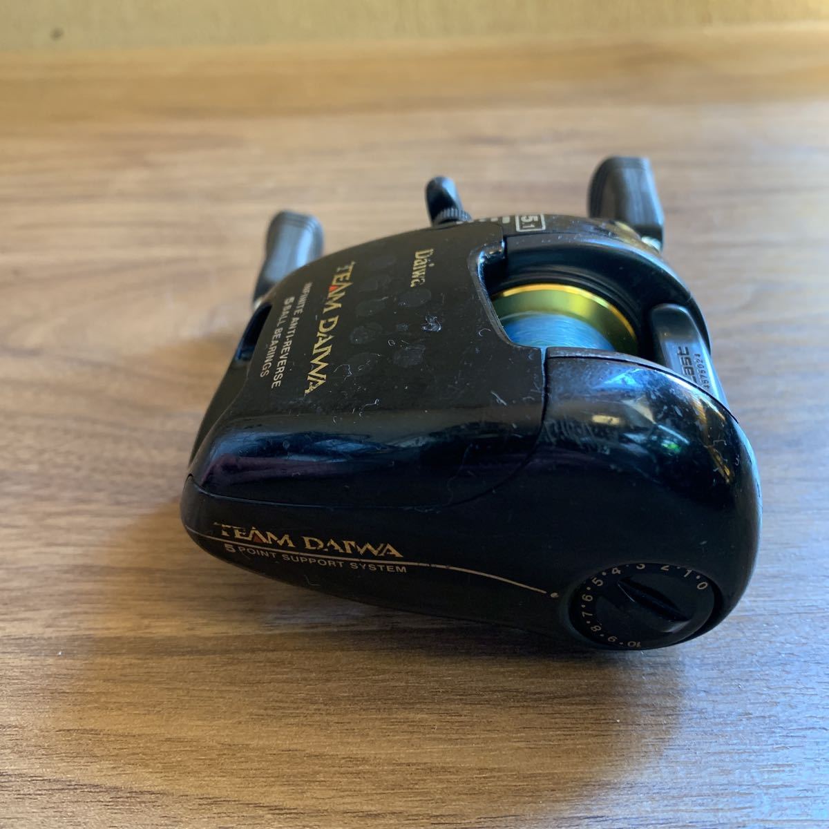 Daiwa Old Daiwa команда Daiwa TD1Pi Daiwa ..TEAM DAIWA made in JP катушка bait reel 