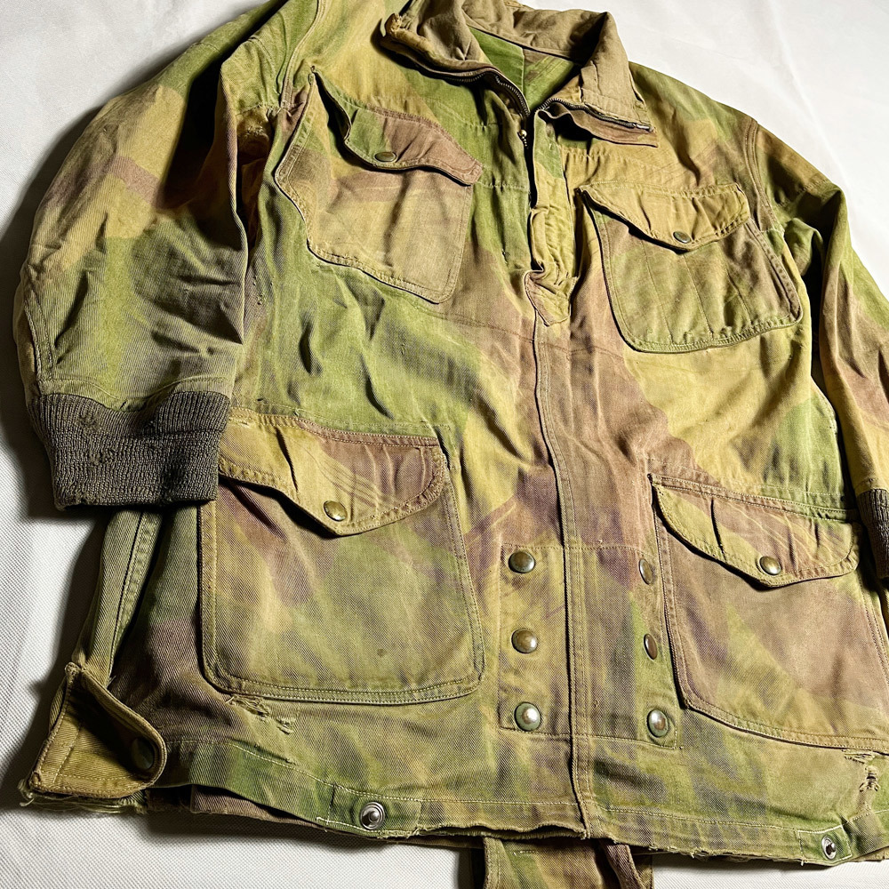  super-rare! 50\'s England army tenison smock pala smock british army denison para smock brush duck brush camo Britain army 49 pattern 