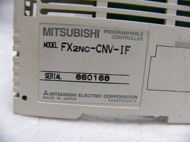 MITSUBISHI PLC FX2NC-CNV-IF コネクタ変換アダプタ 複数有_画像2