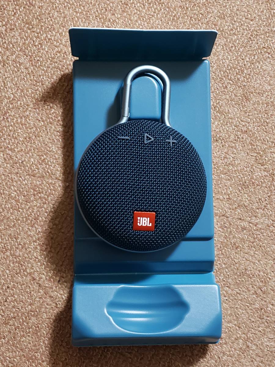 JBL CLIP3 Bluetoothスピーカー IPX7防水/パッシブラジエーター搭載