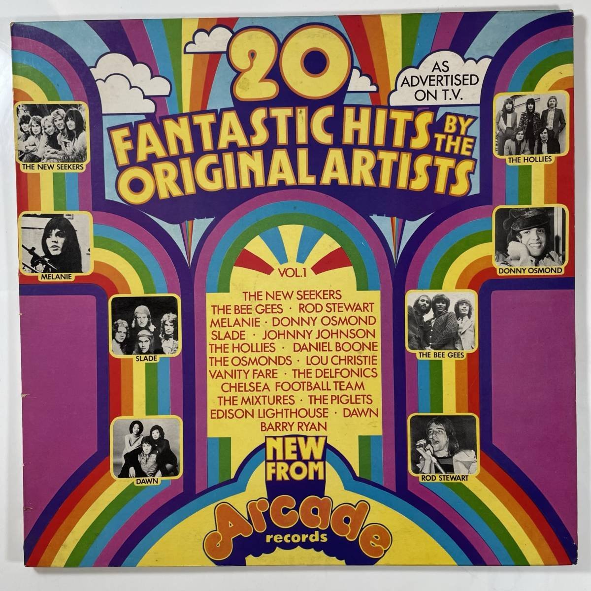 7080 【UK盤】 V.A./20 Fantastic Hits By The Original Artists/Bee Gees/Rod Stewart etc._画像1