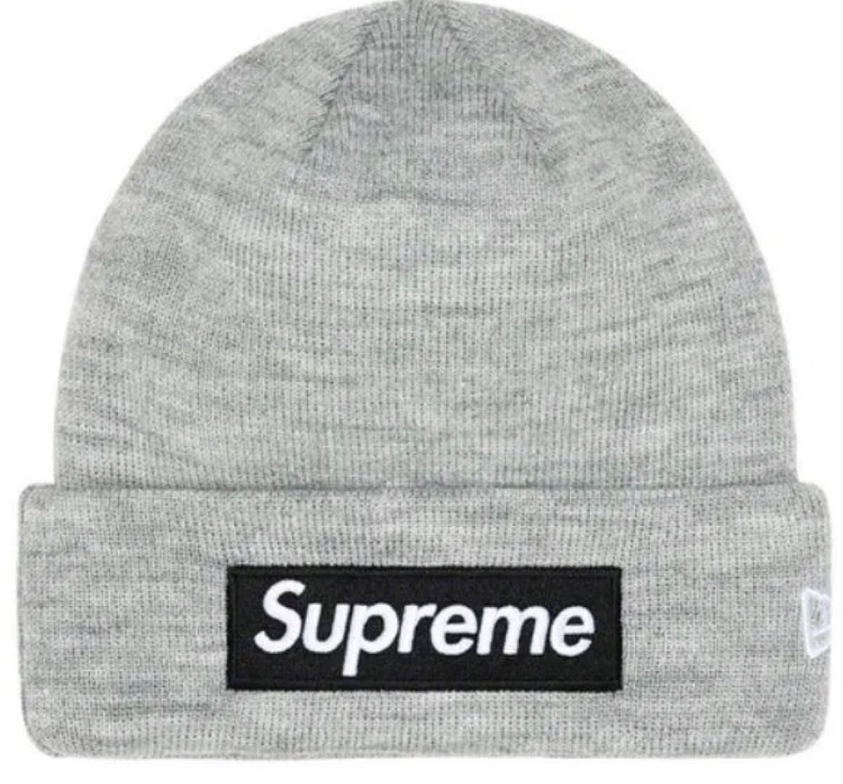 Supreme New Era Box Logo Beanie Grey Yahoo!フリマ（旧）-