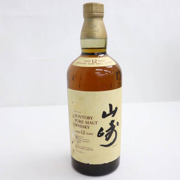 ピュアモル】 SUNTORY(サントリー)山崎 12年 ピュアモルト 旧 43