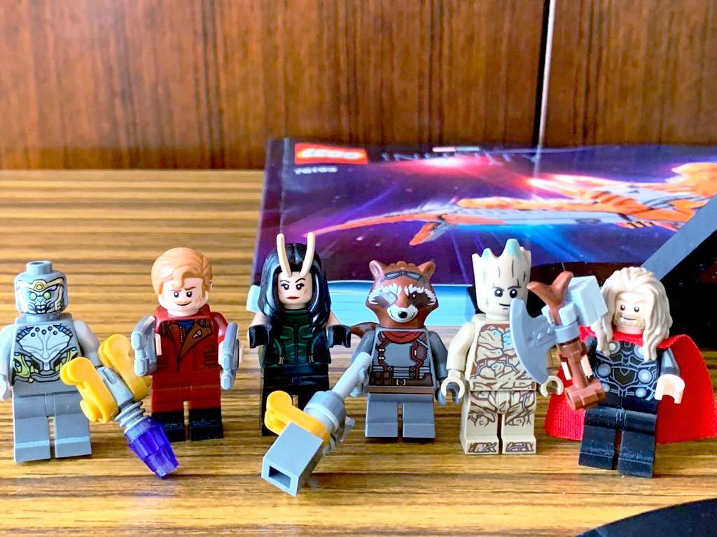 美品　LEGO 76193 正規品　ガーディアンズの宇宙船 Marvel マベル　玩具　レゴ 組み立て済み_画像2