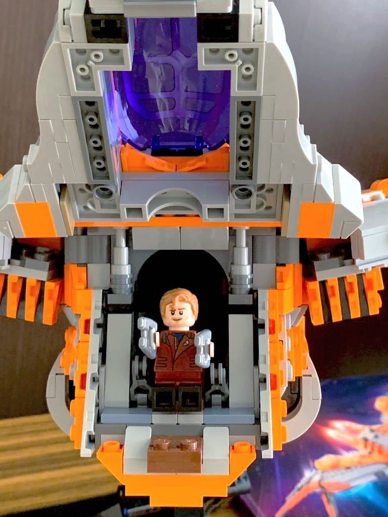 美品　LEGO 76193 正規品　ガーディアンズの宇宙船 Marvel マベル　玩具　レゴ 組み立て済み_画像6