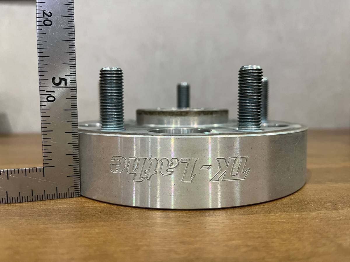 佐藤精機　TK-Lathe　PCD変換　ワイドトレッドスペーサー　100 ５H ハブ54→114.3 5H ハブ 60 厚み20ｍｍ 30mm  オーダー品