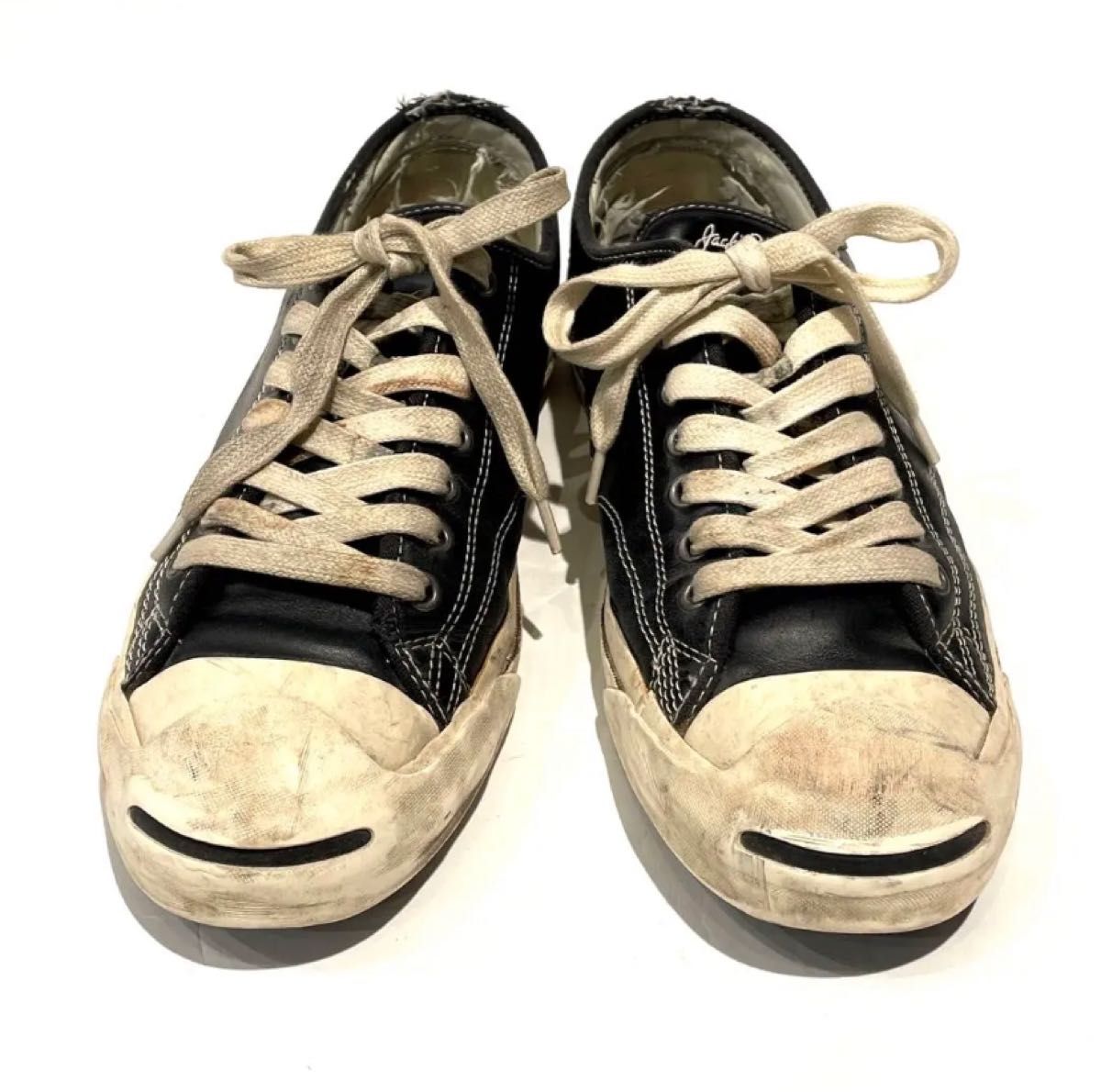 2022超人気 jack 黒 purcell×kurt チャックテイラー cobain us6.0 2008