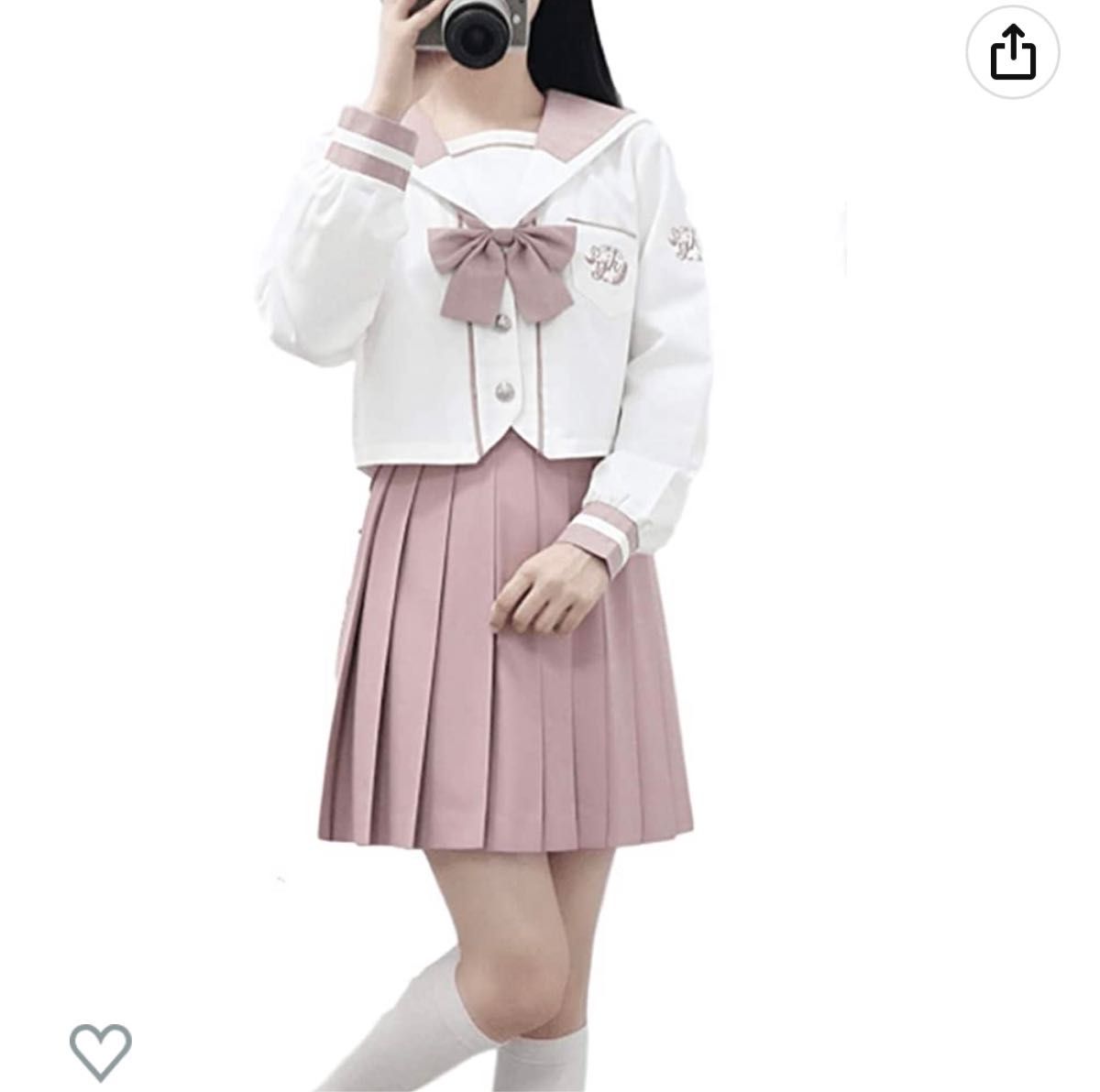 ピンク セーラー服  制服 コスプレ
