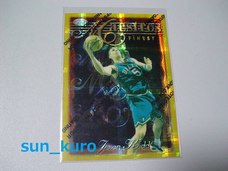 Jason Kidd ☆1996-97 Finest Gold Refractors #135トレーディングカード