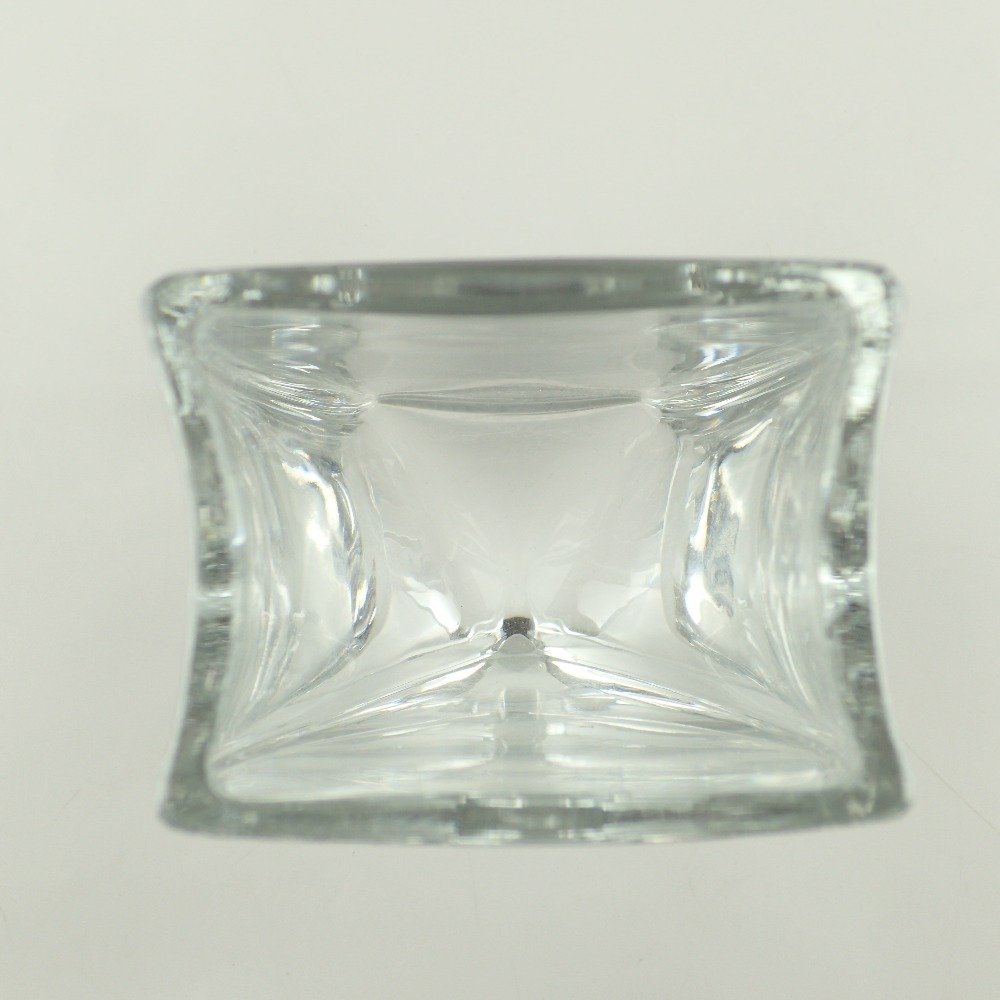 1 иен Baccarat baccarat ma носорог crystal ваза цветок основа произведение искусства прозрачный 