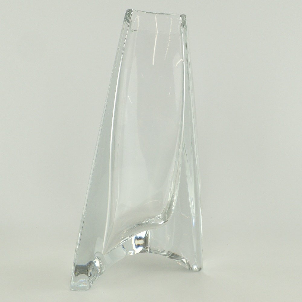 1 иен Baccarat baccarat ma носорог crystal ваза цветок основа произведение искусства прозрачный 