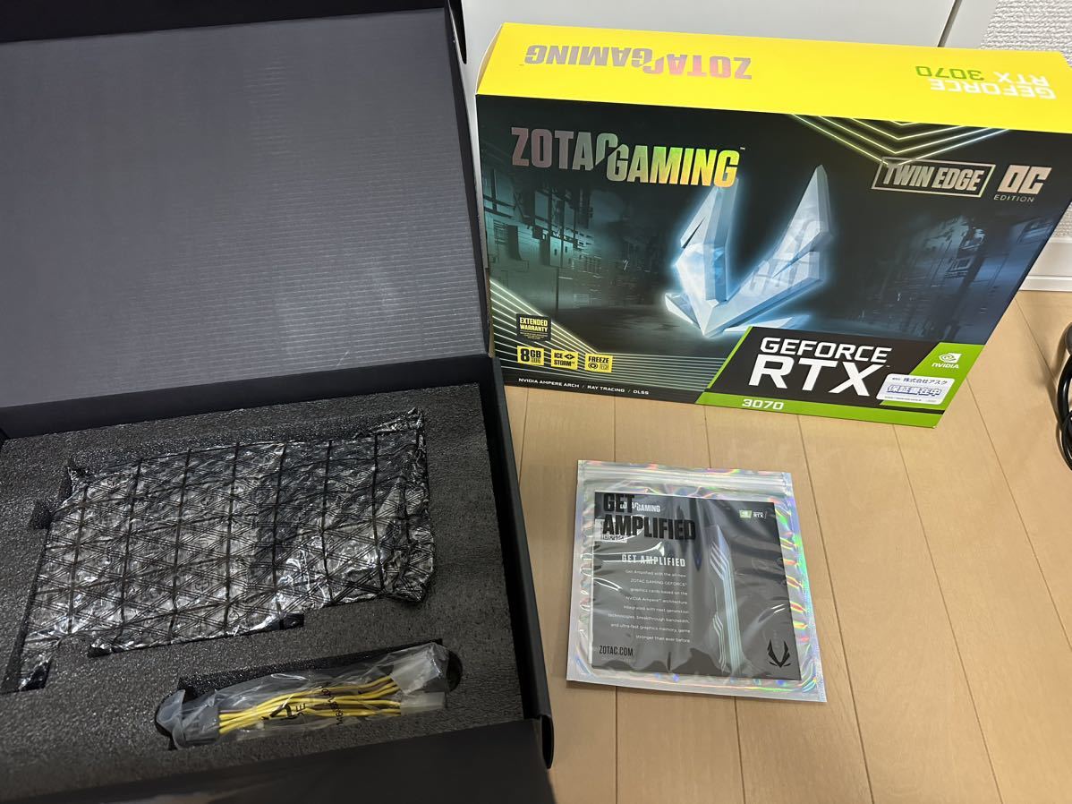 贅沢屋の 中古 ZOTAC GAMING Trinity GEFORCE RTX3070 3080 TWIN ZOTAC