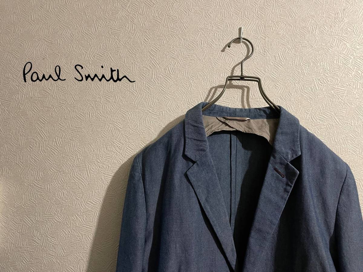 ◯ Paul Smith メインライン シャンブレー テーラード ジャケット