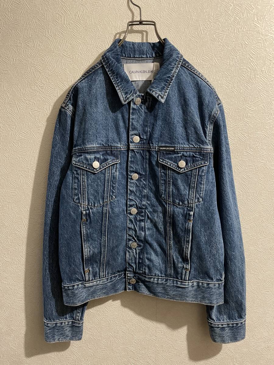 0 CALVIN KLEIN JEANS Raf Simons Grand Canyon photo embroidery Denim jacket / Calvin Klein XS Mens #Sirchive