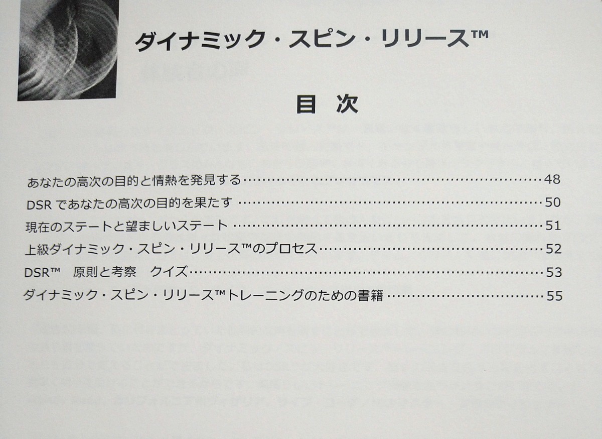 NLP ダイナミック スピン リリース DVD テキスト ティム・ハルボム