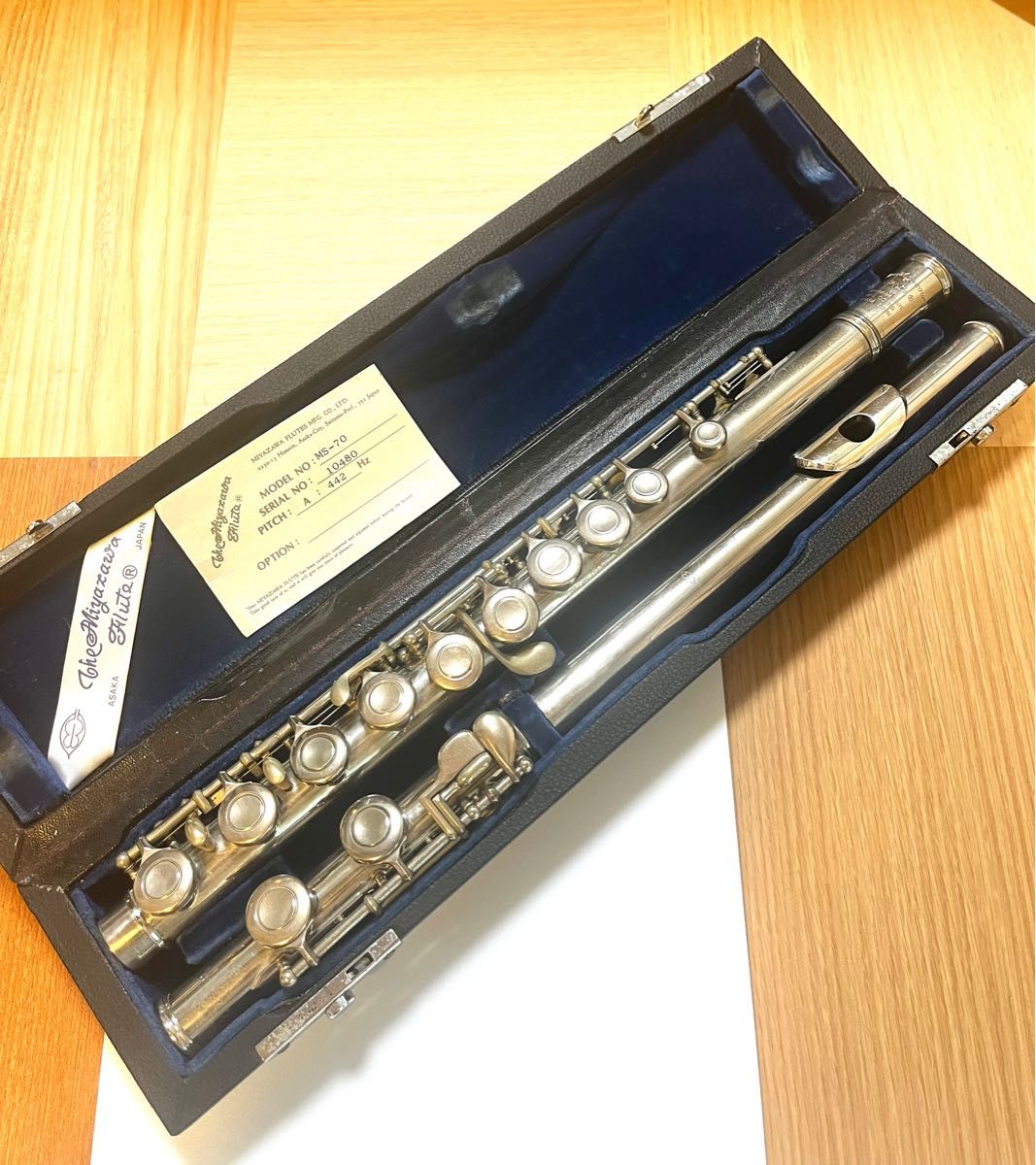 ミヤザワ フルート MS-70 Miyazawa Flute|Yahoo!フリマ(旧PayPayフリマ)