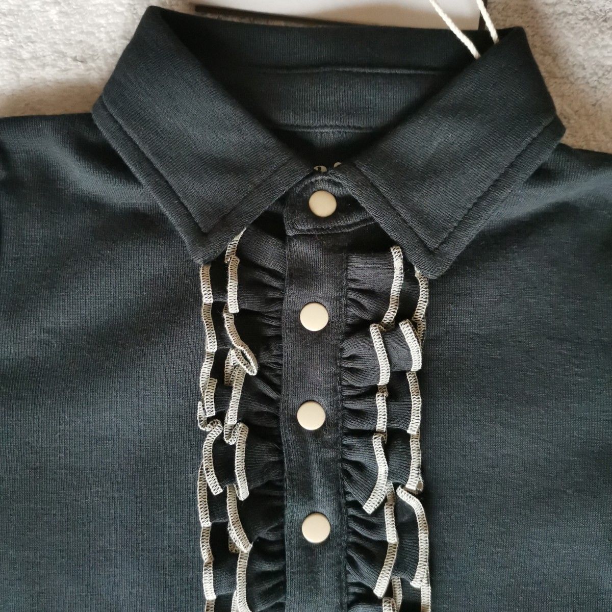 新品 2y Misha & Puff Beau Shirt Licorice
