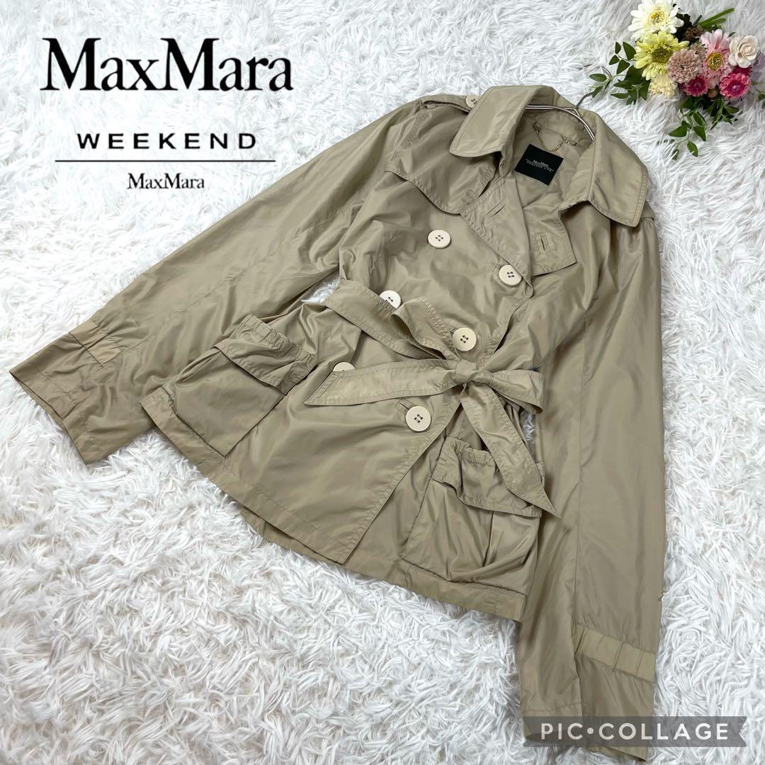 Weekend Max Mara★ショートトレンチコート ★ショートトレンチ★サイズ40の画像1