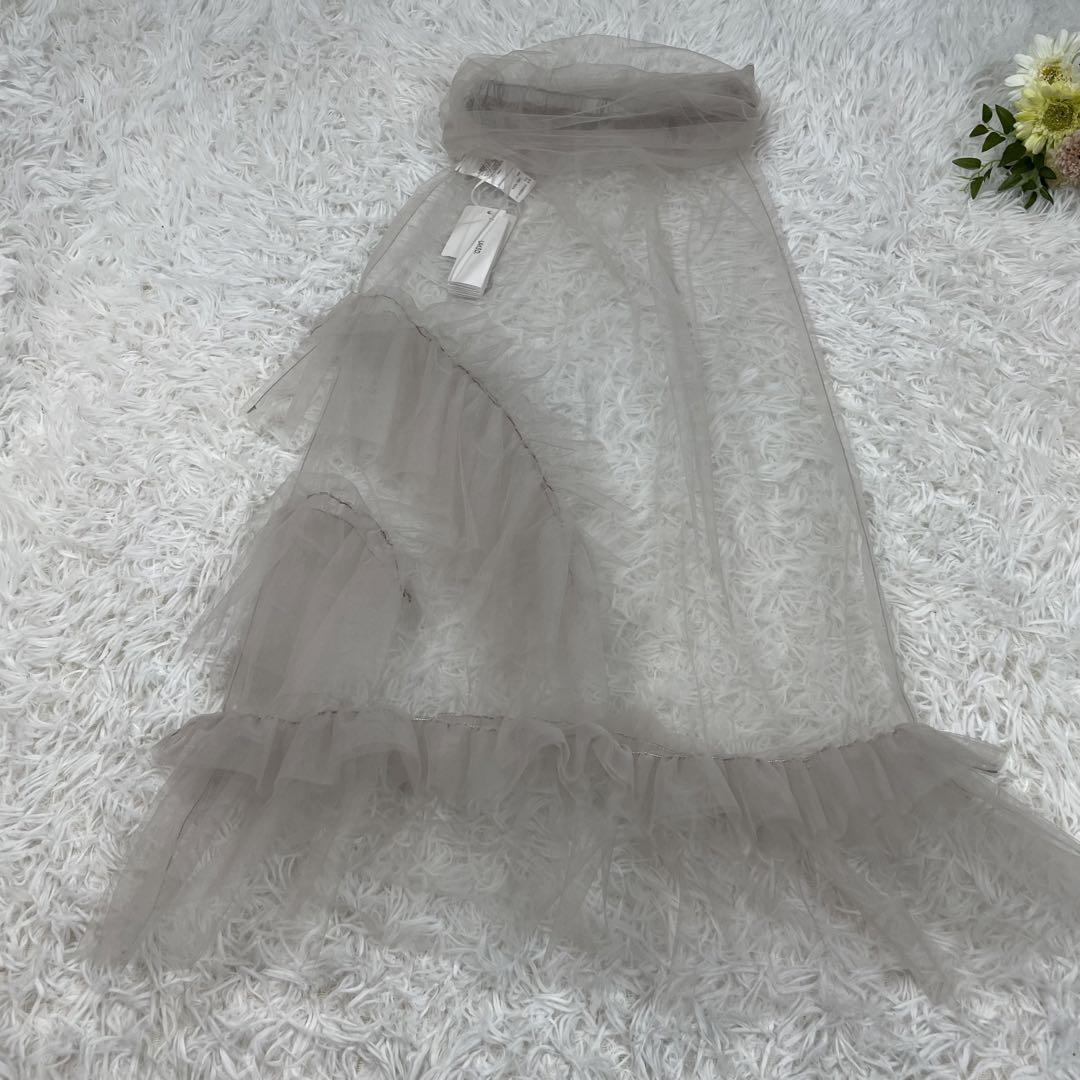 新品】アンスリード☆シアーフリルスカート☆Sサイズ | noonanwaste.com