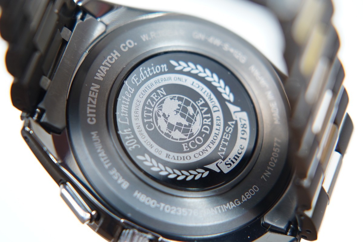 美品 CITIZEN シチズン アテッサ 30周年限定モデル AT8165-51E 電波