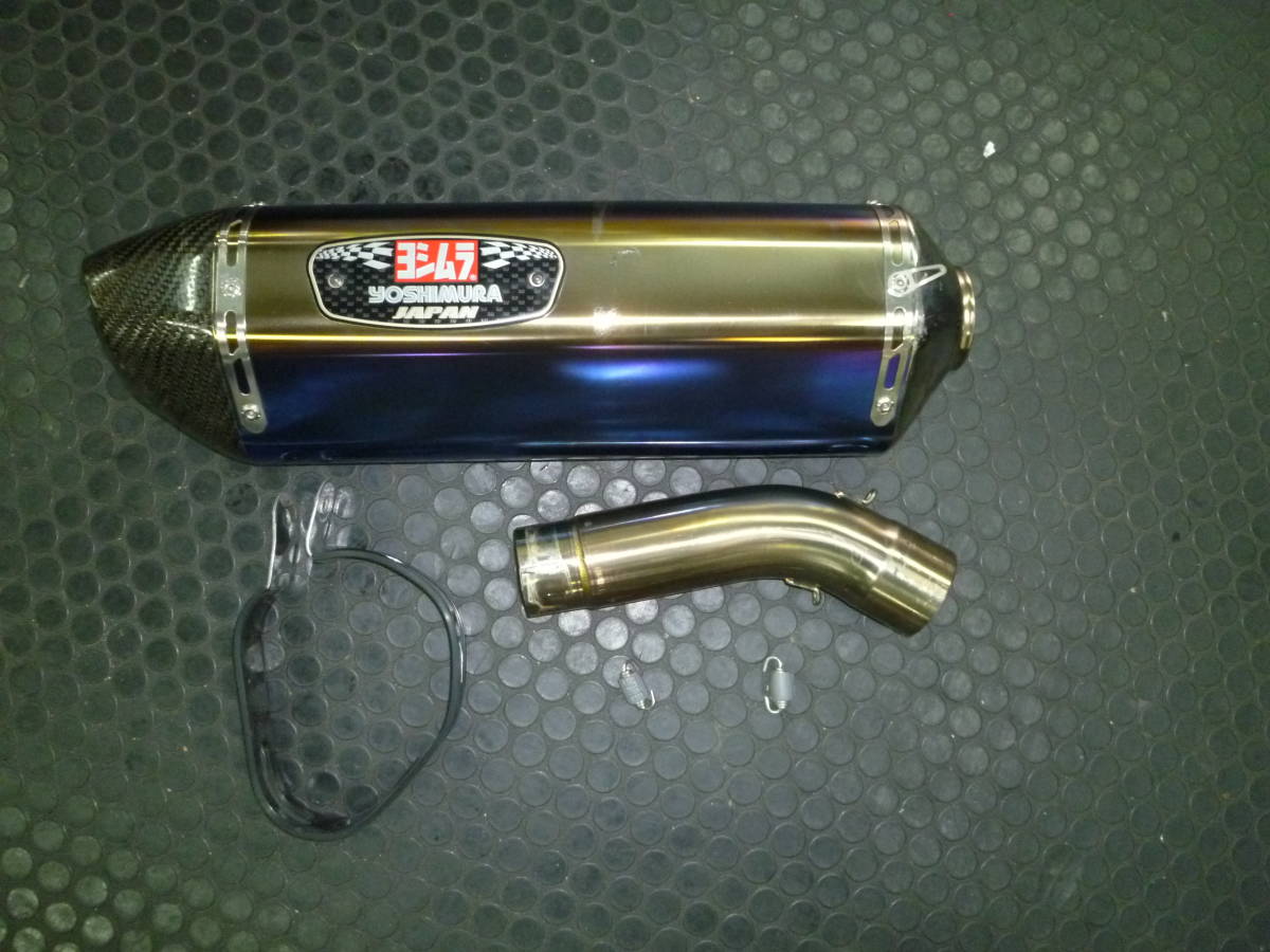 GSR750 GR7NA 2011~ ヨシムラ スリップオンマフラー R-77Jサイクロン STBC 国内逆輸入車検対応 ※ C5111 C5112 R749