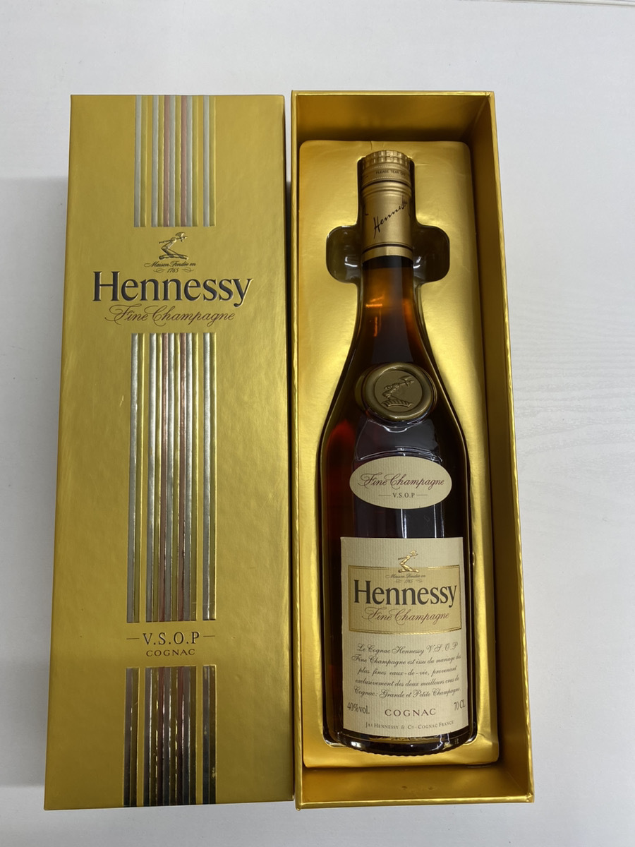 【格安】1円～ 古酒 ヘネシー VSOP Hennessy COGNAC コニャック ブランデー お酒 700ml 40％ 未開封 TA005の画像1