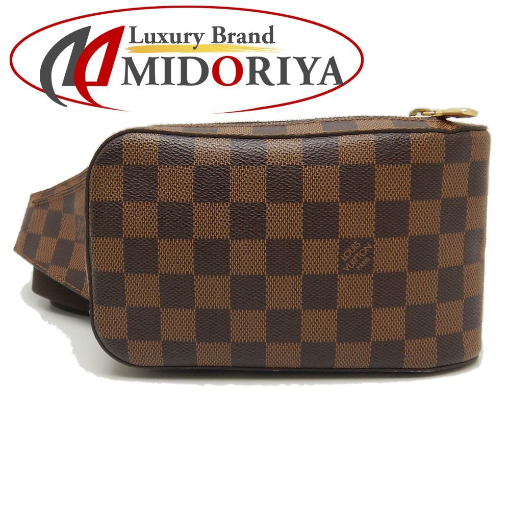 LOUIS VUITTON◇ジェロニモス_ダミエ・エベヌ_BRW PVC BRW N51994 ルイ
