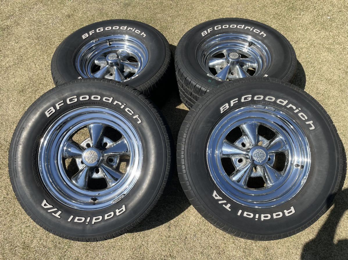 通常 1本タイプ CRAGAR クレーガー 15×10 シェビーバン コルベット