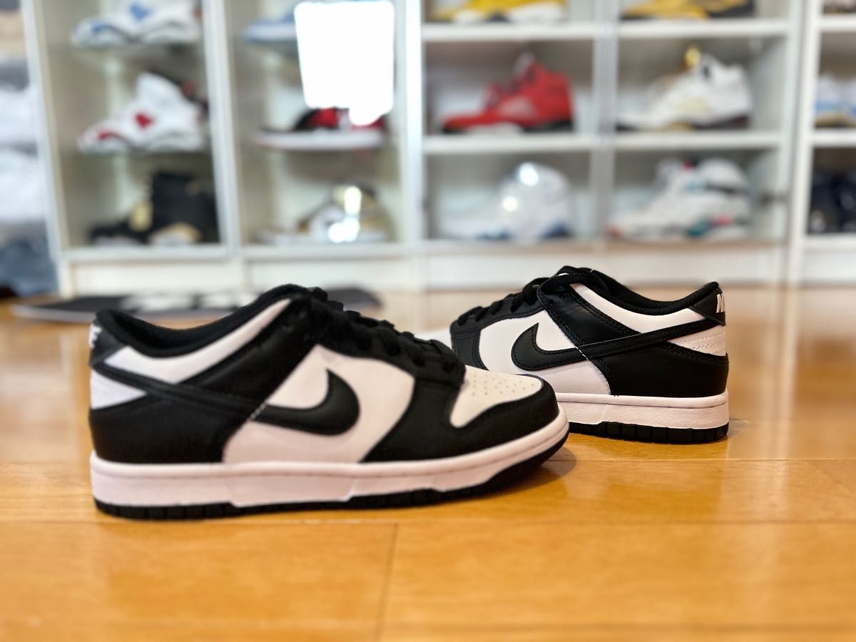 NIKE DUNK LOW RETRO 白黒 パンダ ダンク　.5cm 箱付　新品未使用品