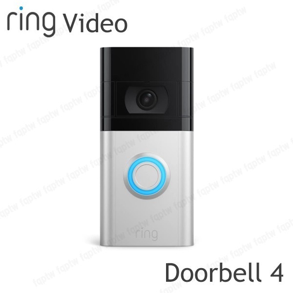 【新品・未使用品】Ring Video Doorbell 4 (リング ビデオドアベル4）モニター付きインターホン 工事不要 ワイヤレス アマゾン amazon