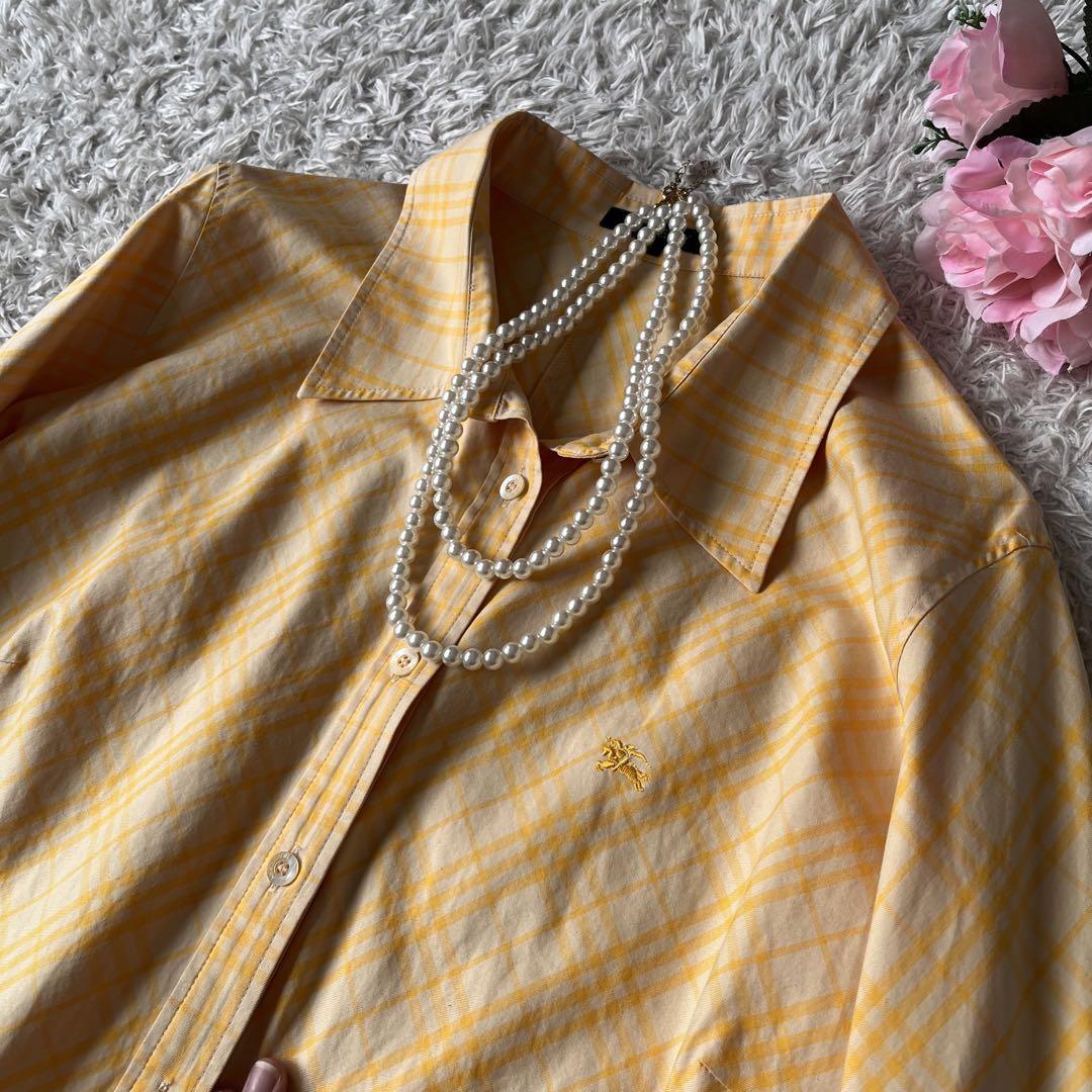 極美品】BURBERRY LONDON バーバリーロンドン 大きいサイズ 15号 長袖