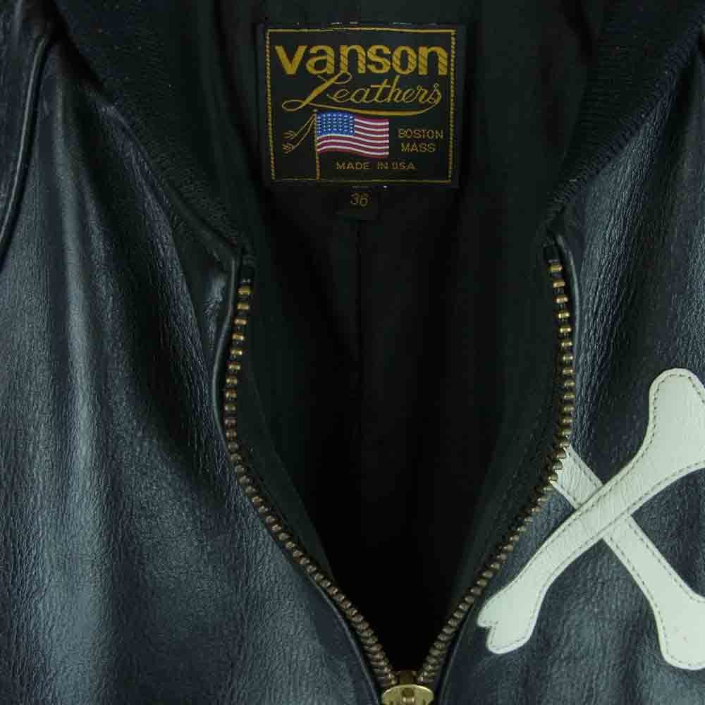VANSON バンソン 11296Q16 BACKDROP バックドロップ 9TJV with CROSS