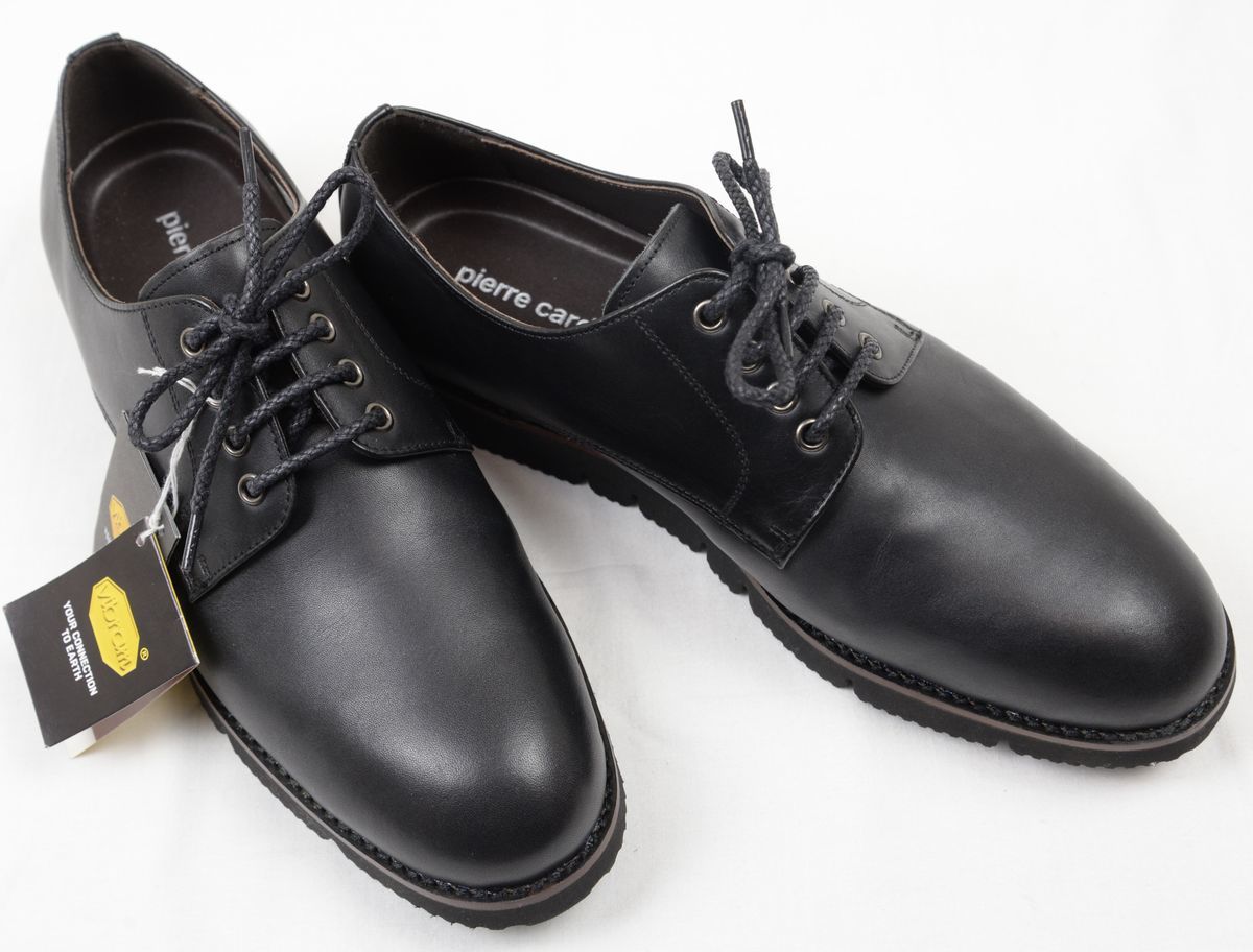 ●定価25300円PierreCardinピエールカルダンビジネスシューズ(PN3011,プレーントゥ,黒,25.5,VIBRAMソール)新品