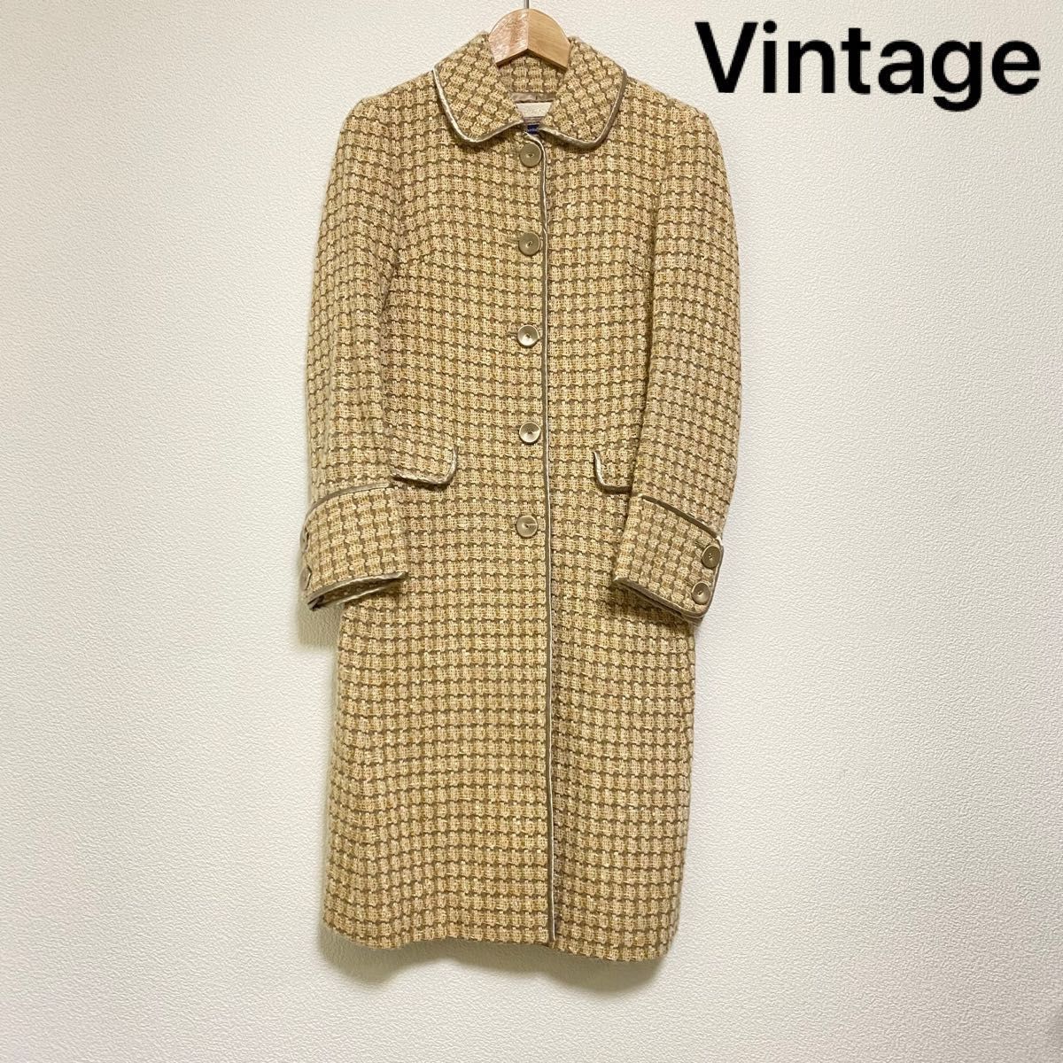 KALMA vintage購入 ツイードコート-