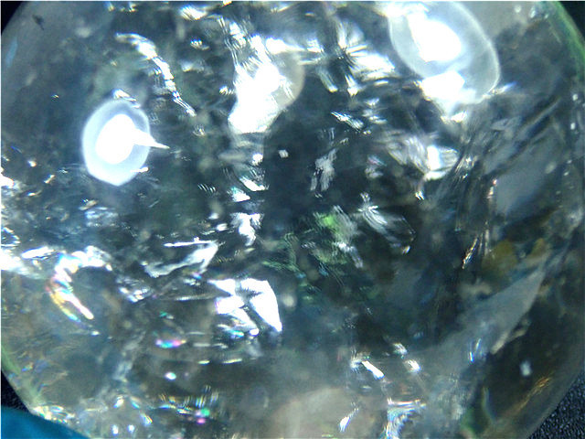 AAA級天然水晶丸玉174B1-42B144a_画像7